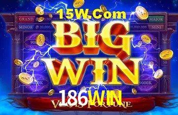 Identidade visual e vitrine de ofertas da plataforma 186WIN